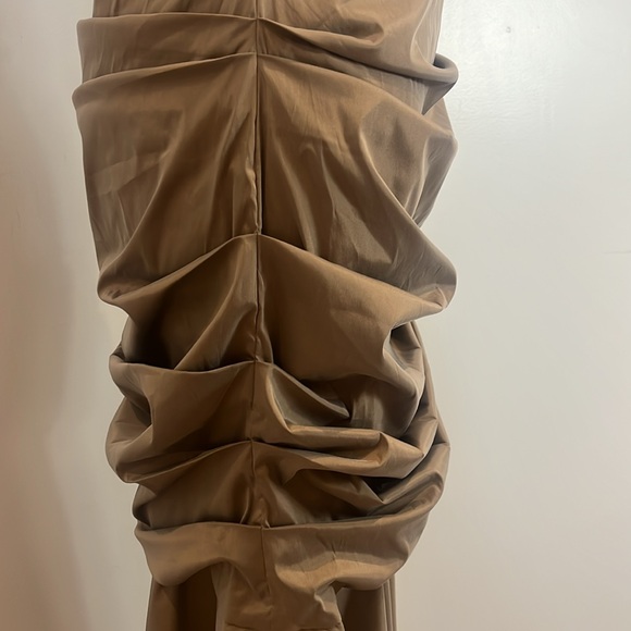 THEIA Taupe Formal Dress Gown - Picture 13 of 17